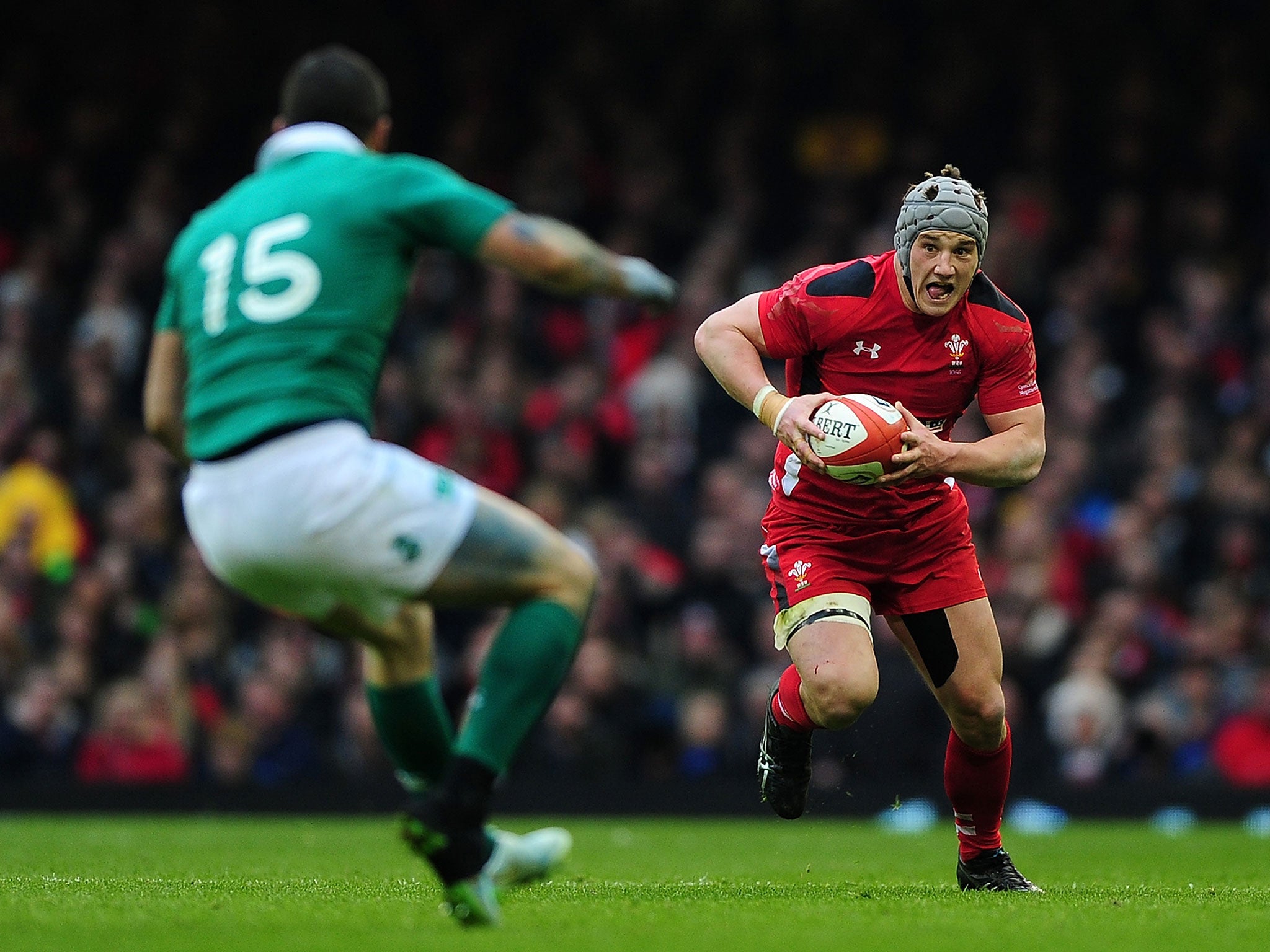Jonathan Davies will return to the Wales side to face Ireland after missing the World Cup