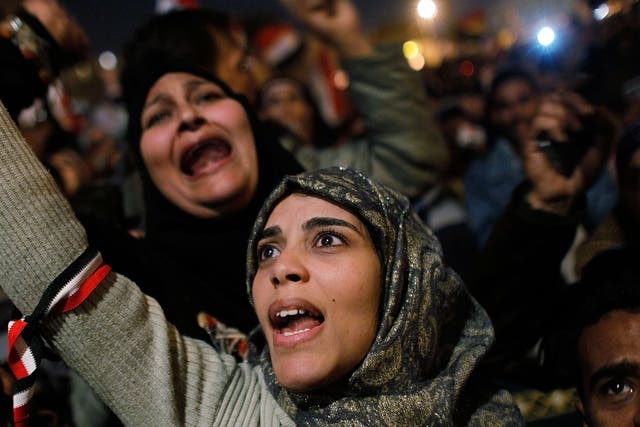 False dawn: crowds celebrate in Tahrir Square, Cairo, after Hosni Mubarak steps down