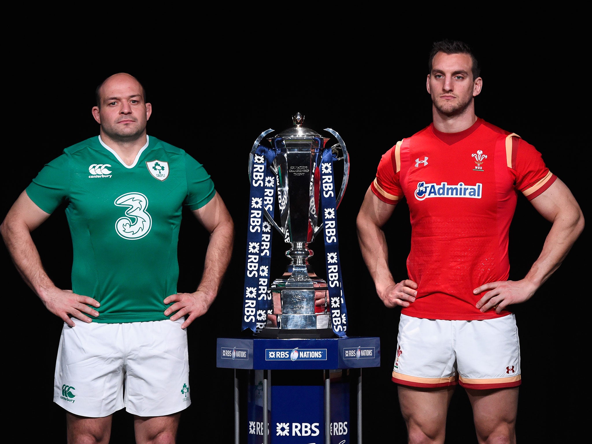 Rory Best and Sam Warburton with the Six Nations ahead of Ireland vs Wales