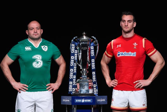 Rory Best and Sam Warburton with the Six Nations ahead of Ireland vs Wales