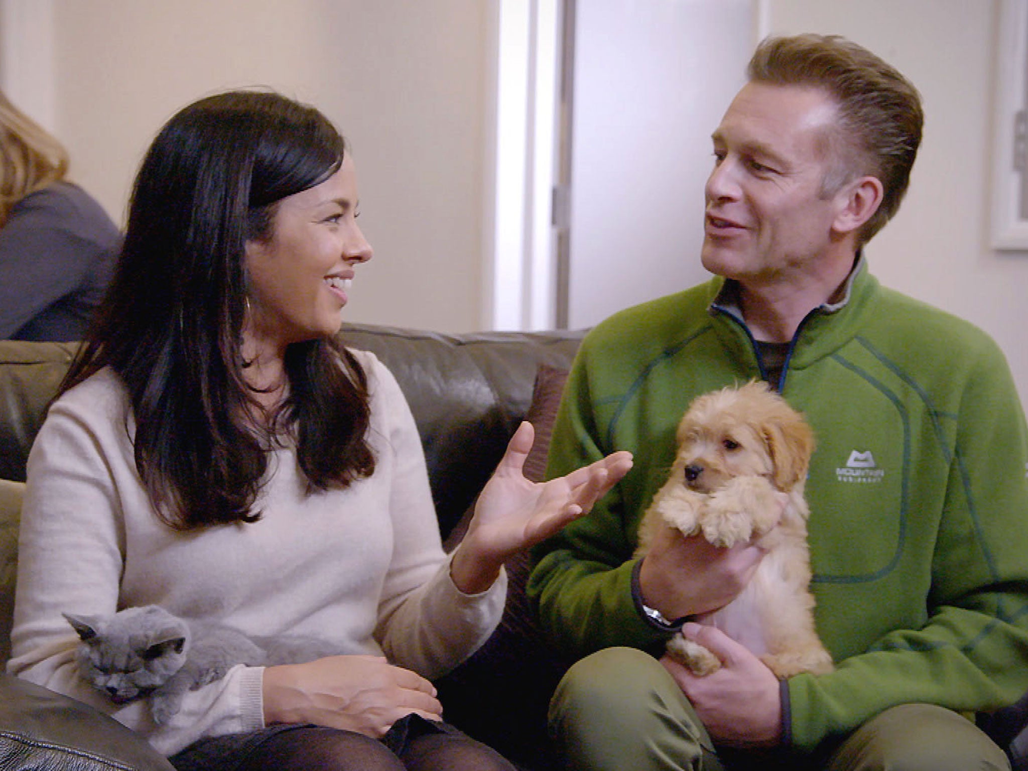 Paw form: Liz Bonnin and Chris Packham in ‘Cats and Dogs: Which Is Best?’
