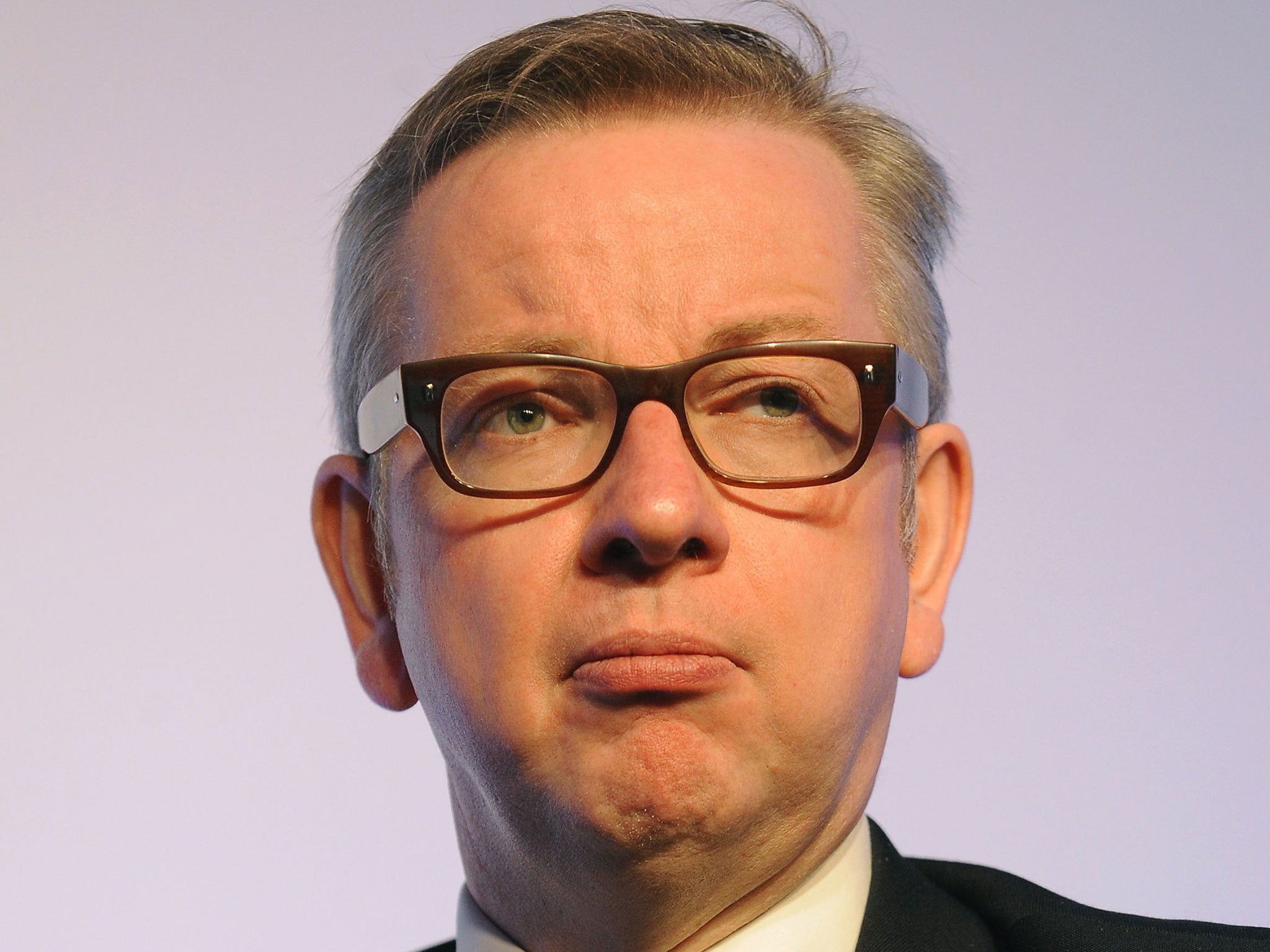 Justice Secretary Michael Gove is government head of the British legal system