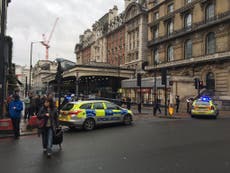 Victoria Station evacuated 'due to unexploded bomb on building site'