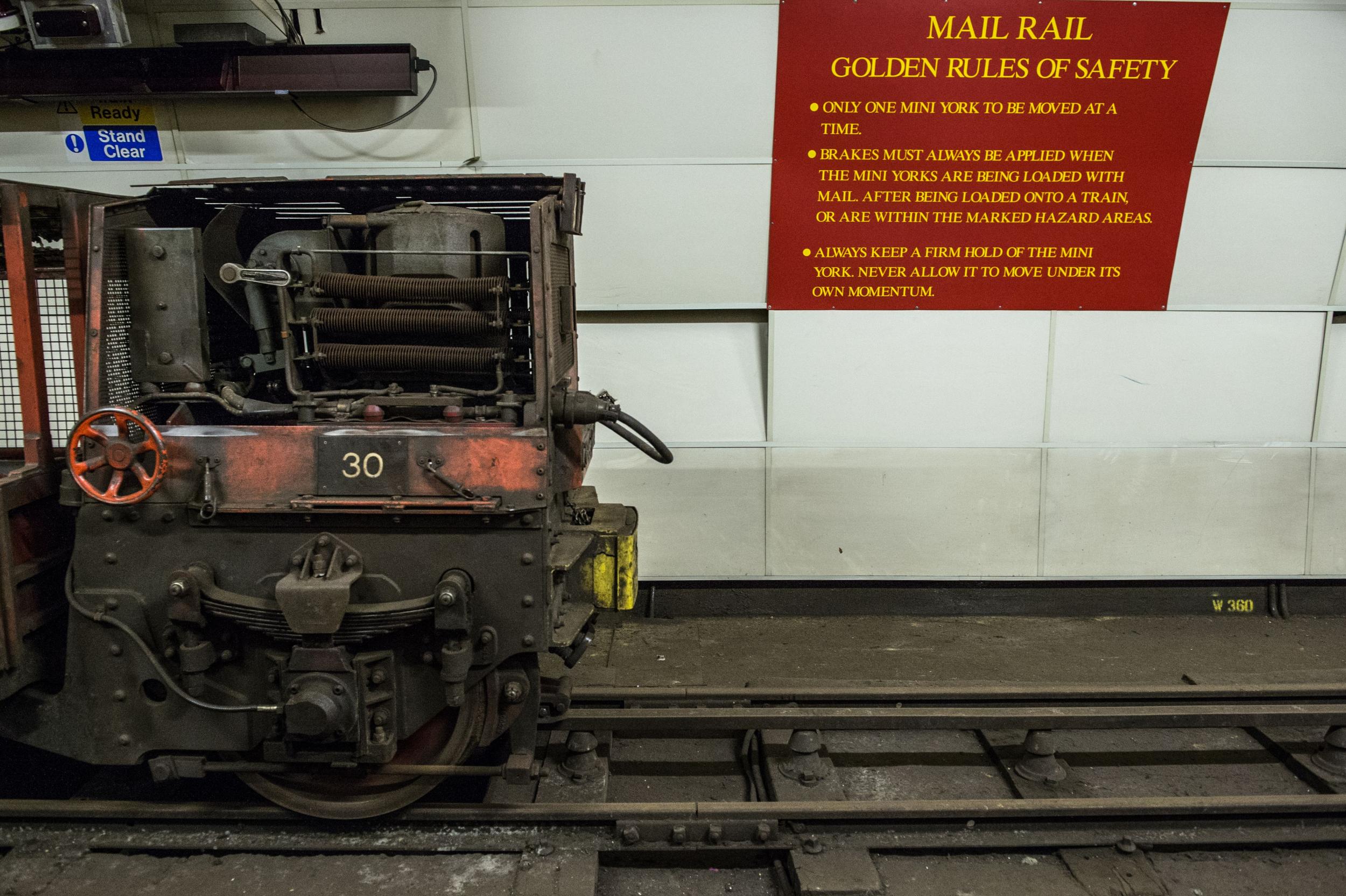 After almost a century of disuse London's Rail Mail will return to the tracks 70 ft beneath the ground