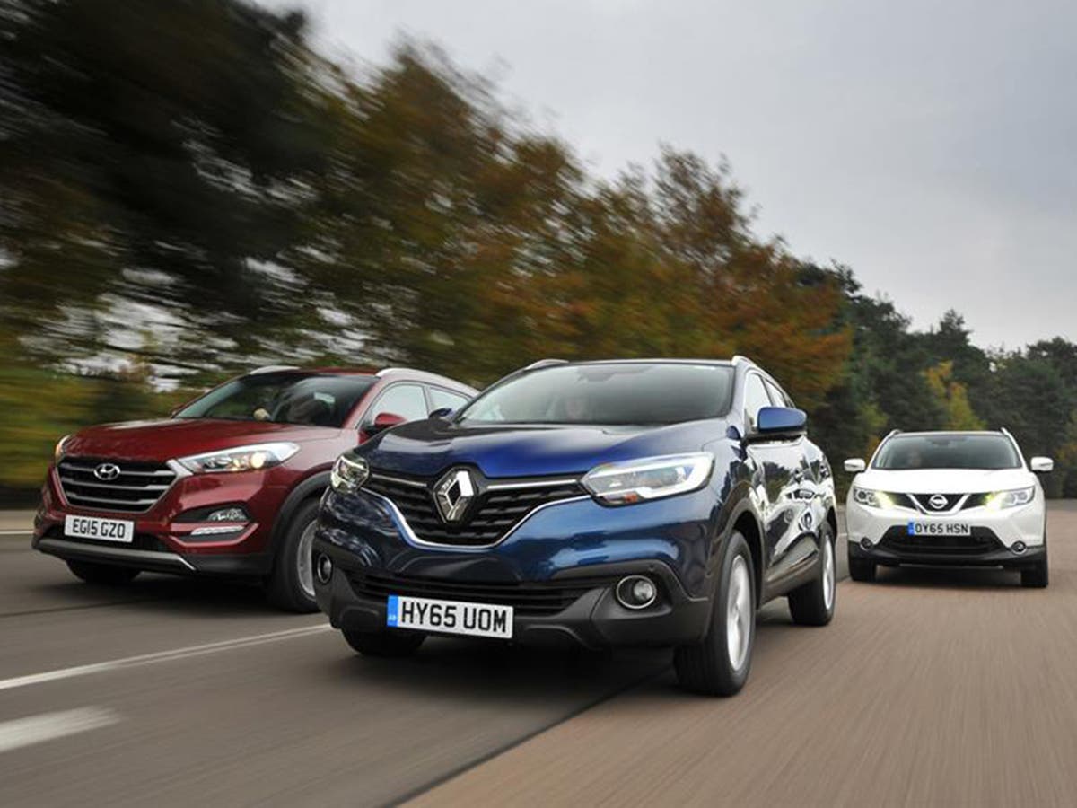 Рено туксон фото SUV group test: Hyundai Tucson v Nissan Qashqai v Renault Kadjar The Independent