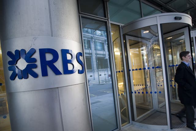 RBS gained 3.4p to 234.6p, although the shares are still down 21% this yea
