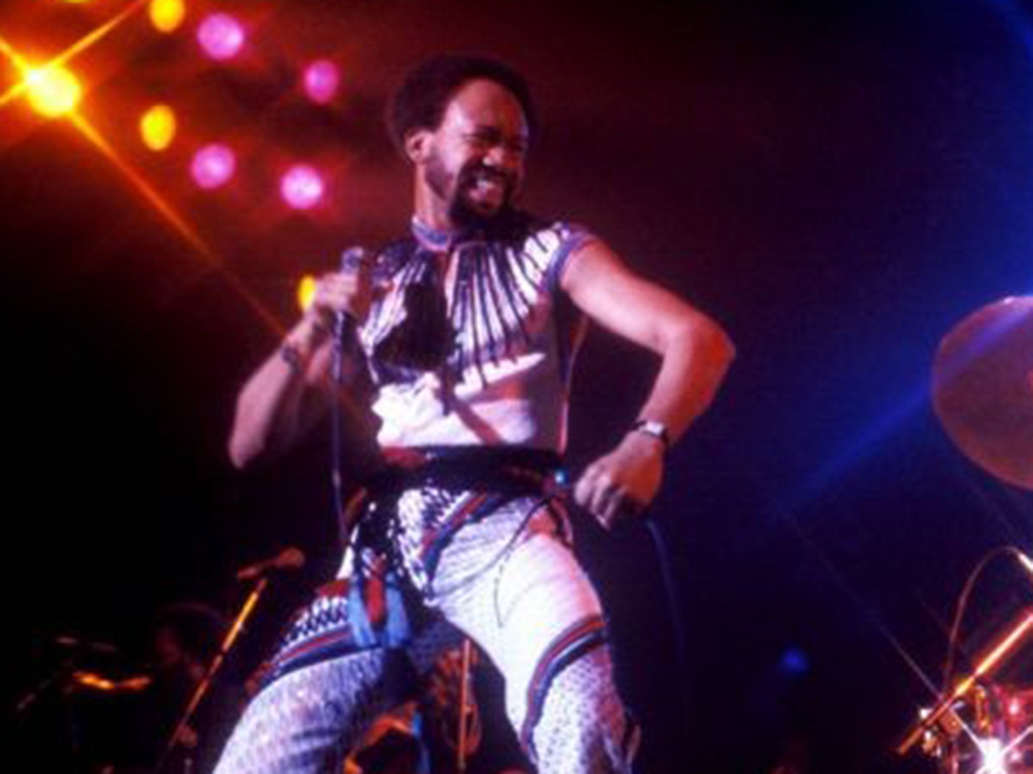Maurice White Founder Leader Drummer And Singer With Earth