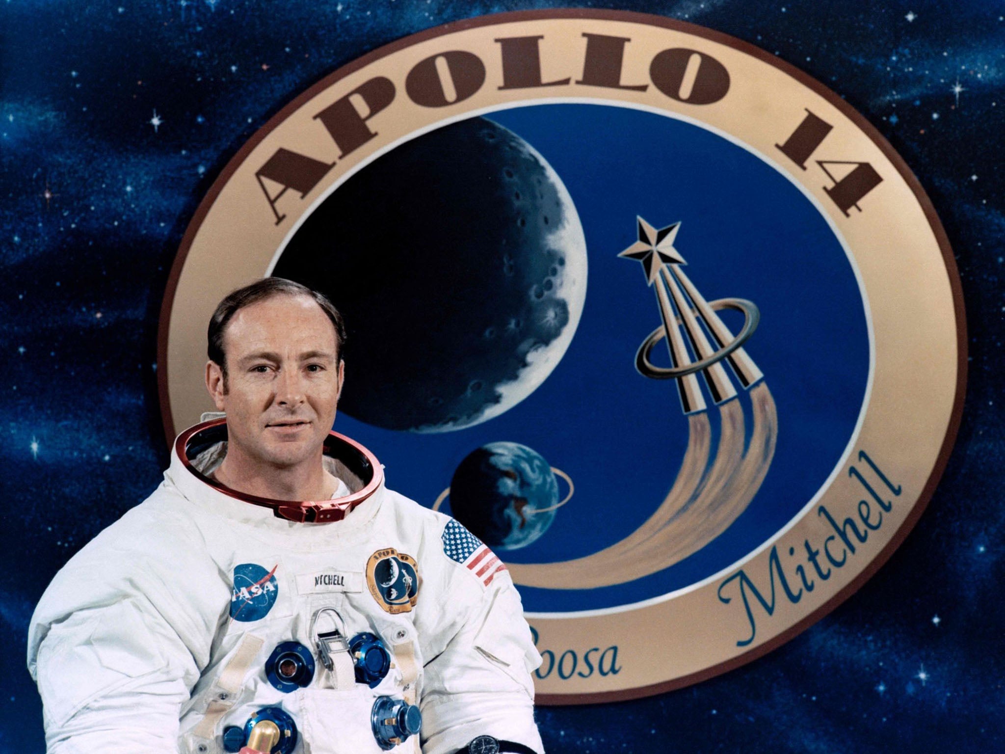 Edgar Mitchell was the sixth man on the Moon