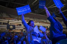 Read more

Bernie Sanders tells young voters 'prepare for political revolution'