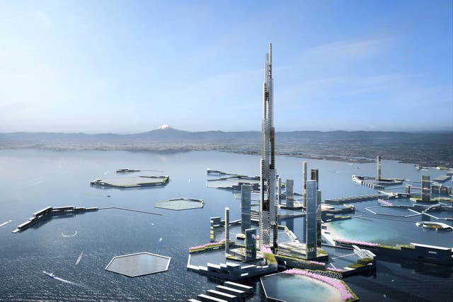 It will be 5,577ft tall when built