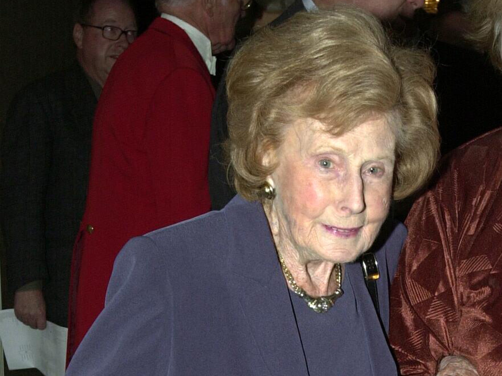 ‘Barbara Castle stumped up and harangued the audience on why she refused to die’