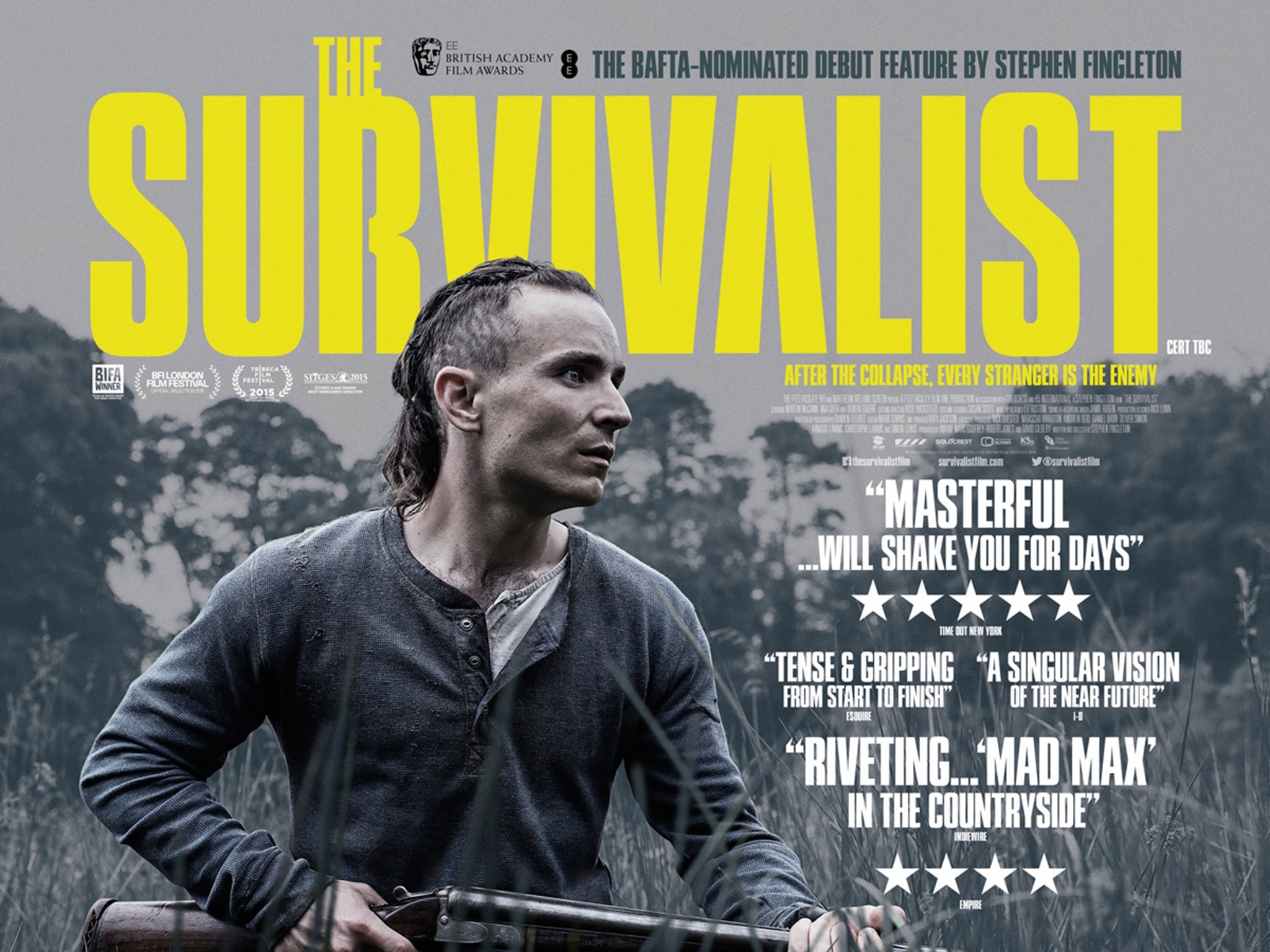 'The Survivalist' is set in rural Northern Ireland at a time of famine