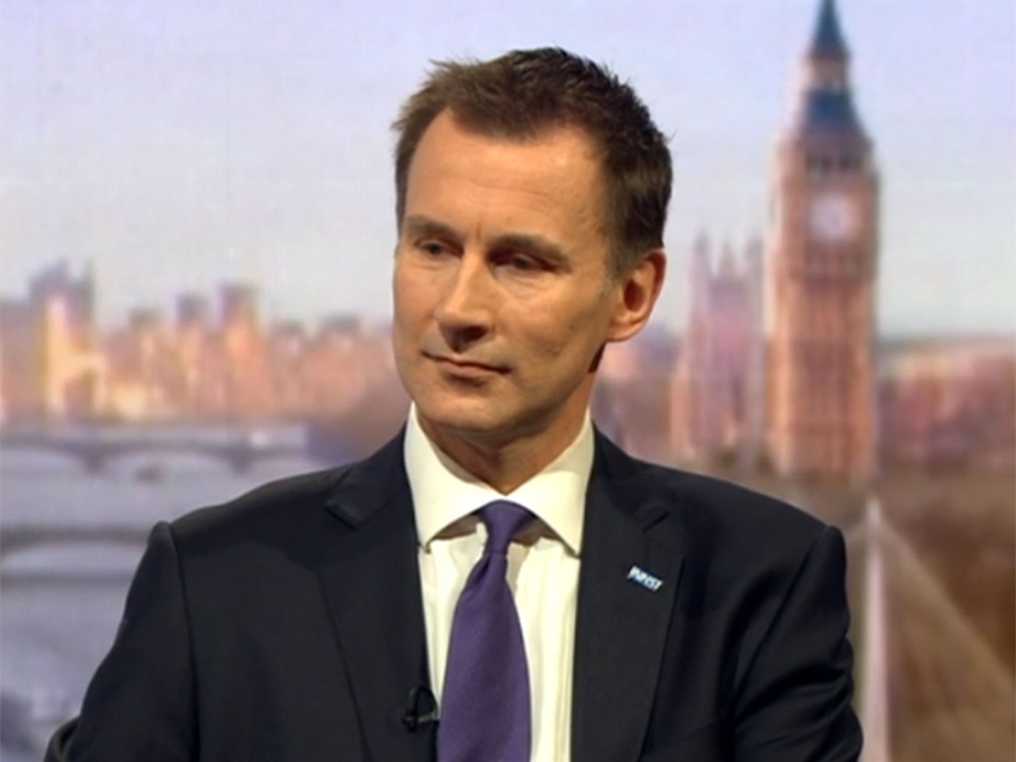 Jeremy Hunt was forced to listen to letters from 'despairing' junior doctors live on TV