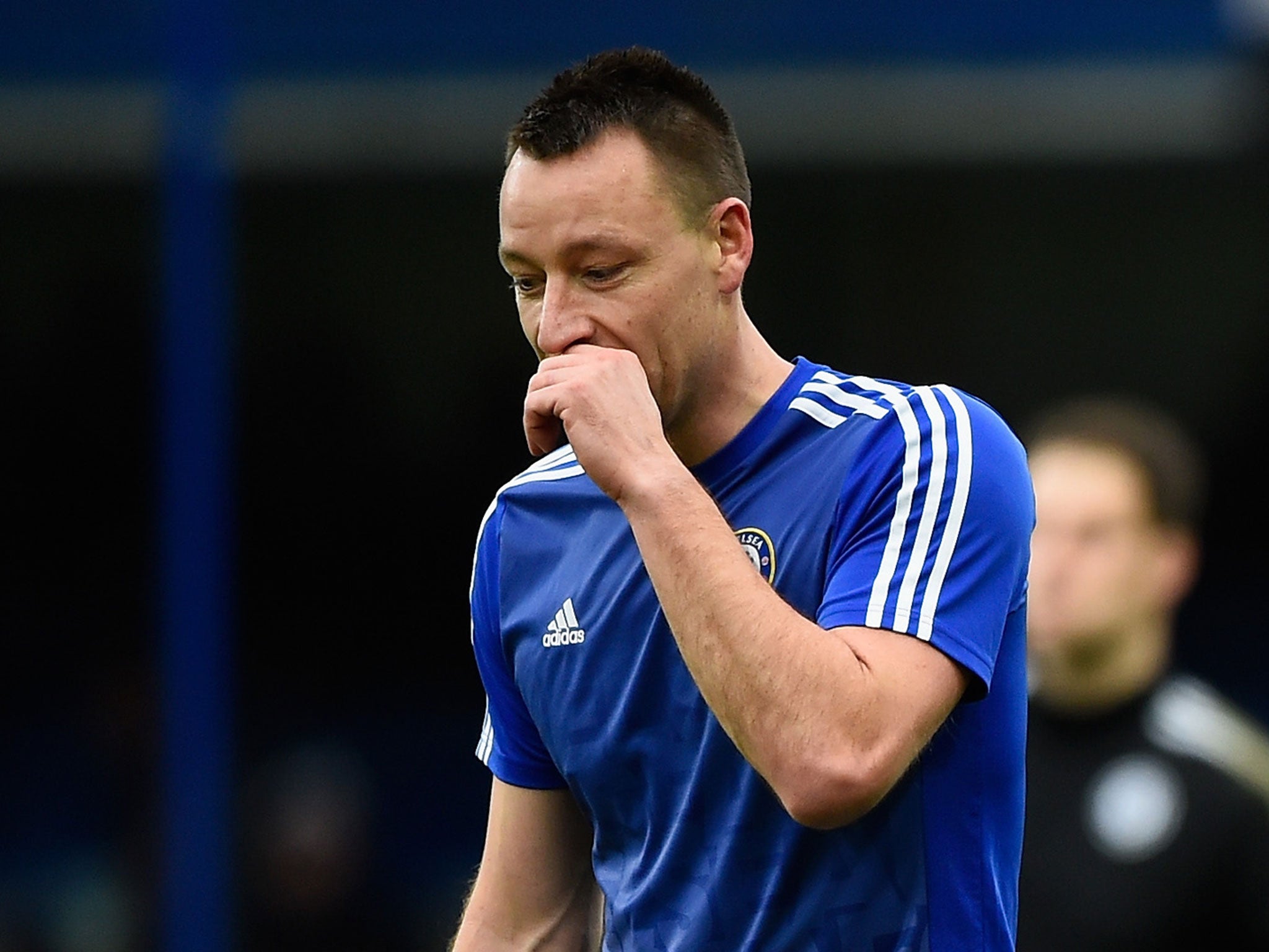 John Terry ahead of Chelsea's match with Manchester United