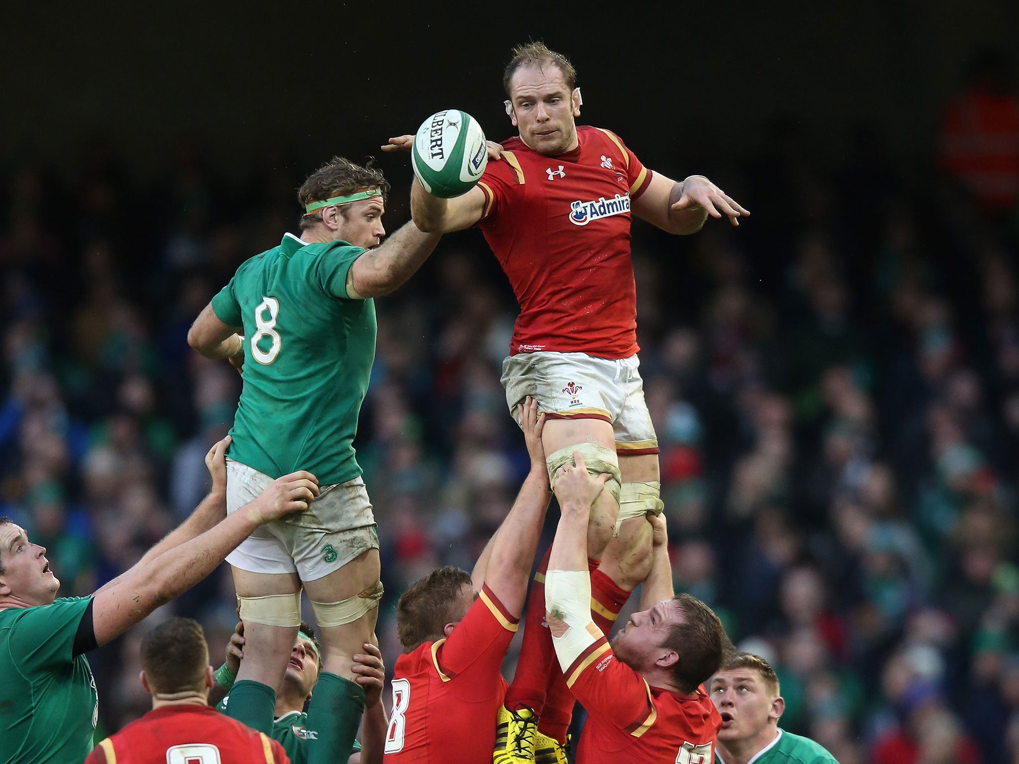 Alun Wyn Jones will captain Wales for the Six Nations (Getty)