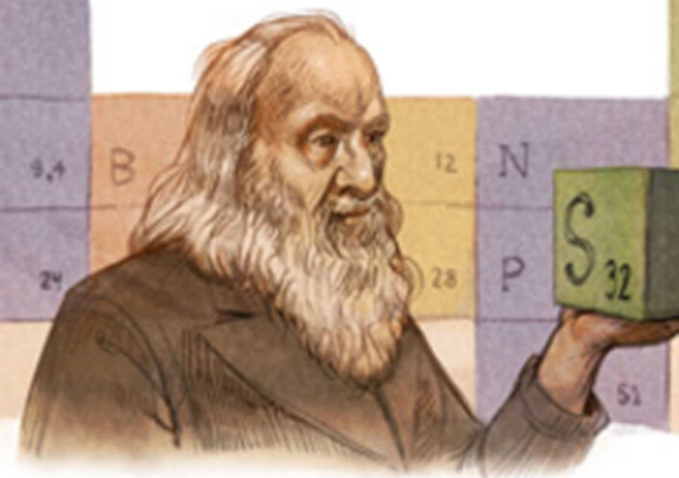 how did mendeleev arrange the periodic table