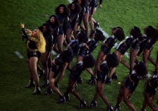 Beyoncé pays tribute to Black Panthers during halftime performance