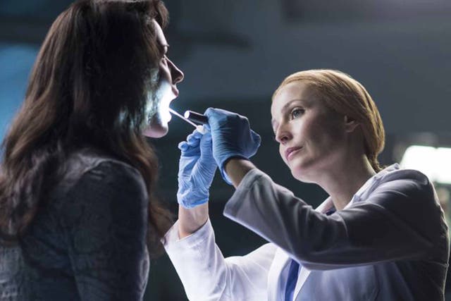 Say arghhh: Gillian Anderson returns as Special Agent Dana Scully in The X-Files