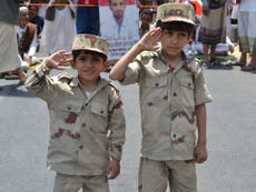 Child soldiers make up a third of Yemeni fighters, says Unicef