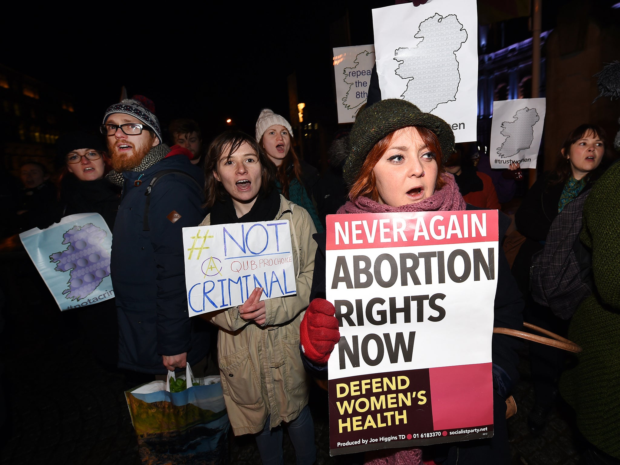 A ‘buffer zone’ stops anti-abortion protesters or any other types of demonstrators standing outside the clinic or hospital or in the near vicinity