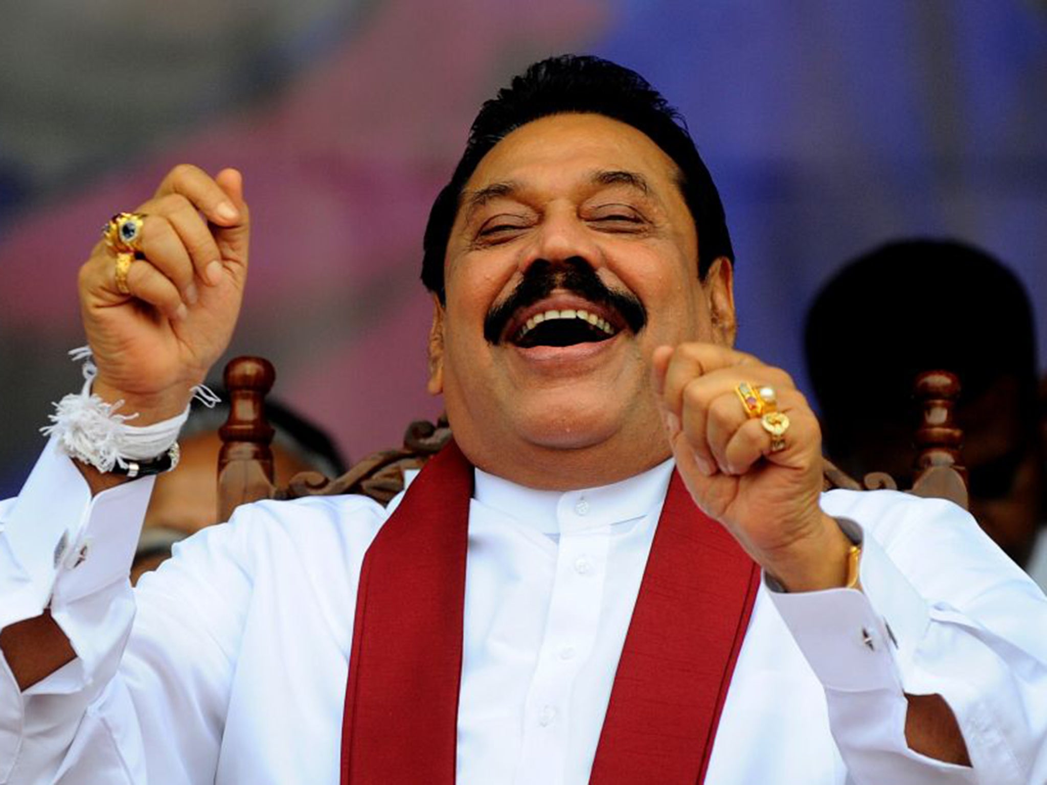 Mahendra Rajapaksa faces corruption allegations