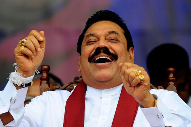 Mahendra Rajapaksa faces corruption allegations