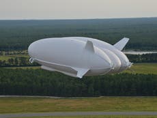 Read more

92m-long Airlander 10 aircraft to fly in UK skies for first time