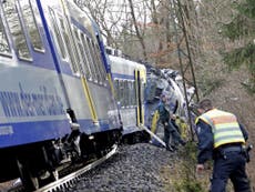 Germany train crash: 10 dead and 150 injured as two trains collide near Bad Aibling in Bavaria