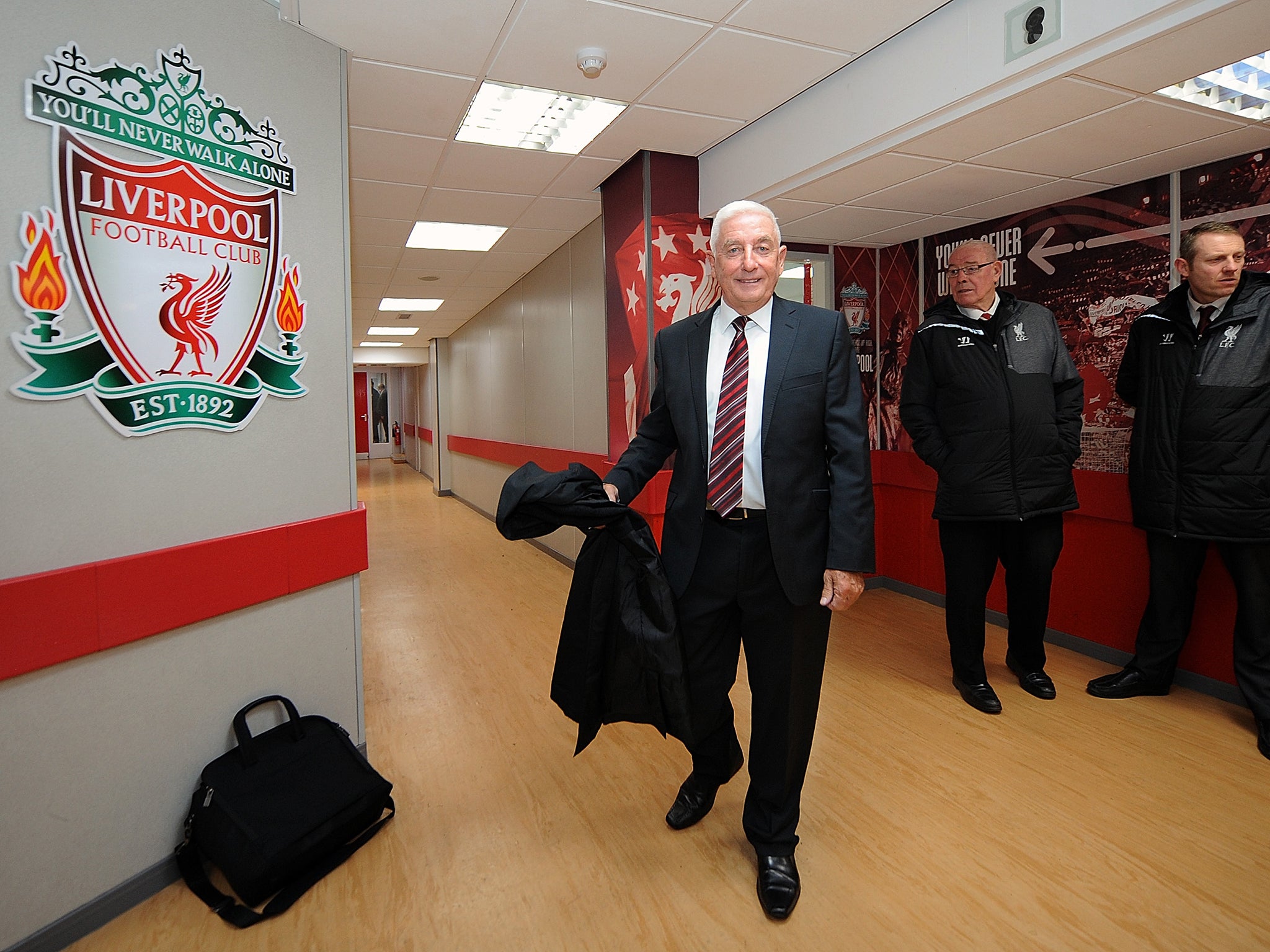 &#13;
Former Liverpool manager Roy Evans&#13;