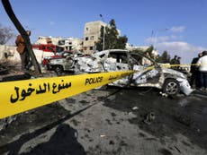Isis suicide car bomber kills at least 10 people in Damascus
