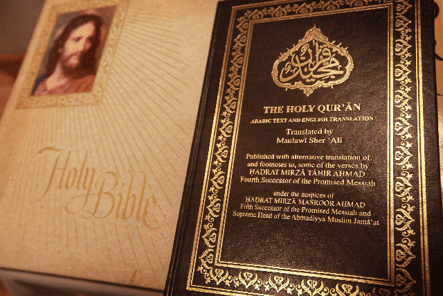 In the analysis, the Bible scored higher for anger and much lower for trust than the Quran