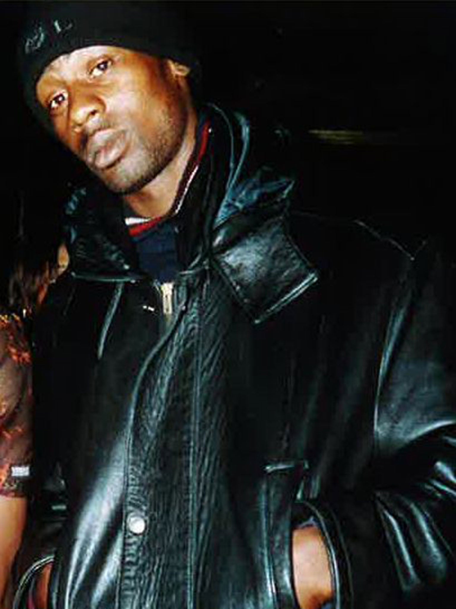 Marvin Couson two weeks before he was shot in 2002