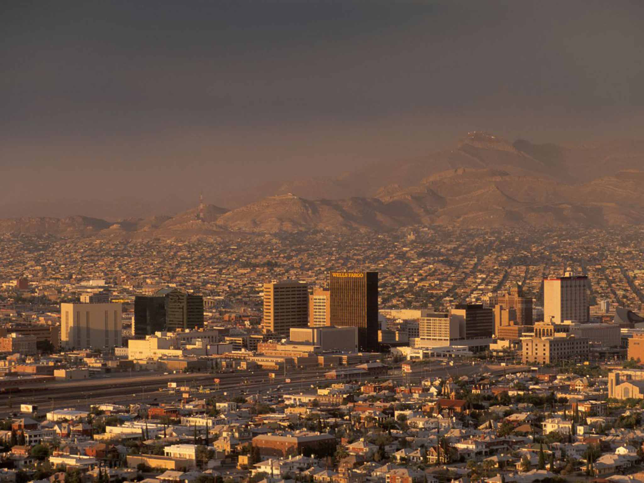 &#13;
Although within sight of Juarez, El Paso is one of the safest cities in the US &#13;