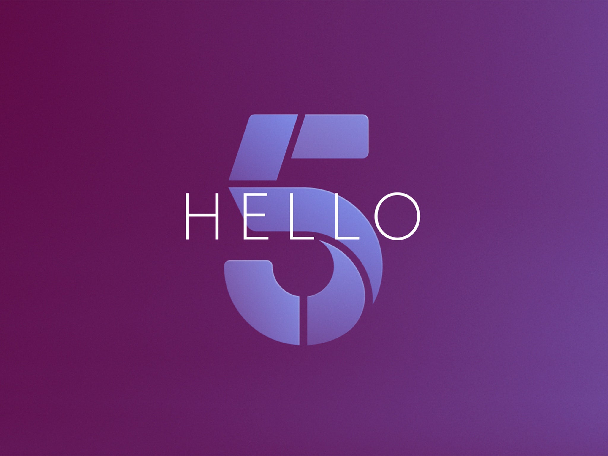 Say hello to Channel 5's 'newly dynamic logo'