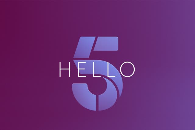 Say hello to Channel 5's 'newly dynamic logo'