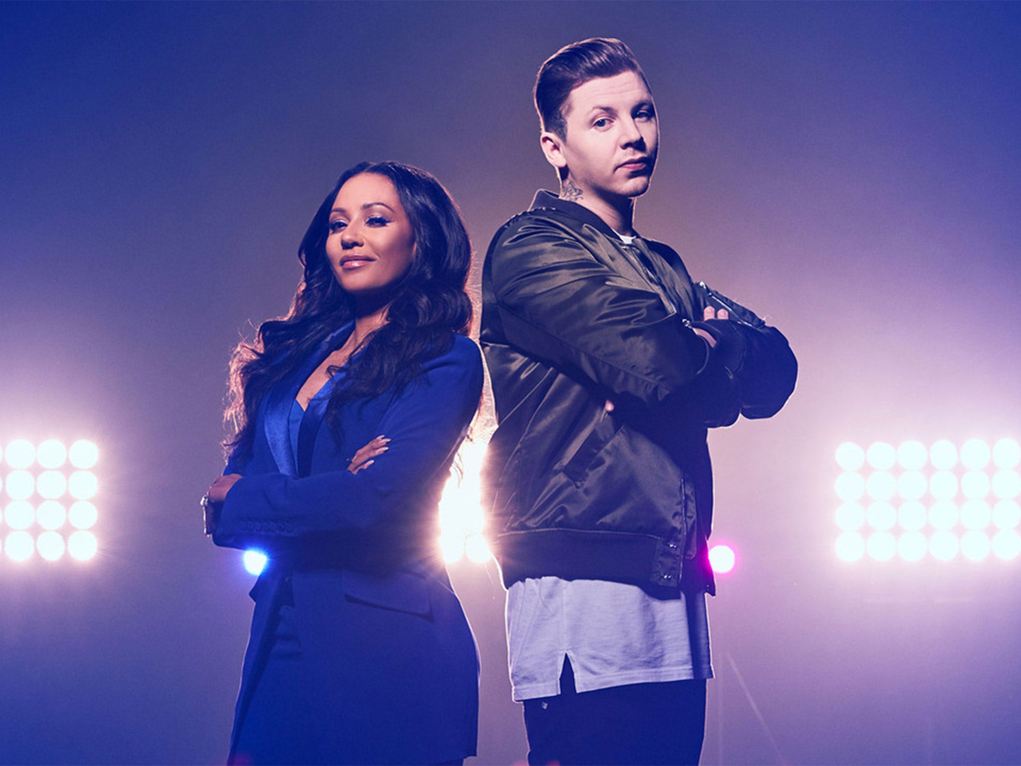 'Lyp Sync Battle UK' presenters, Mel B and Professor Green