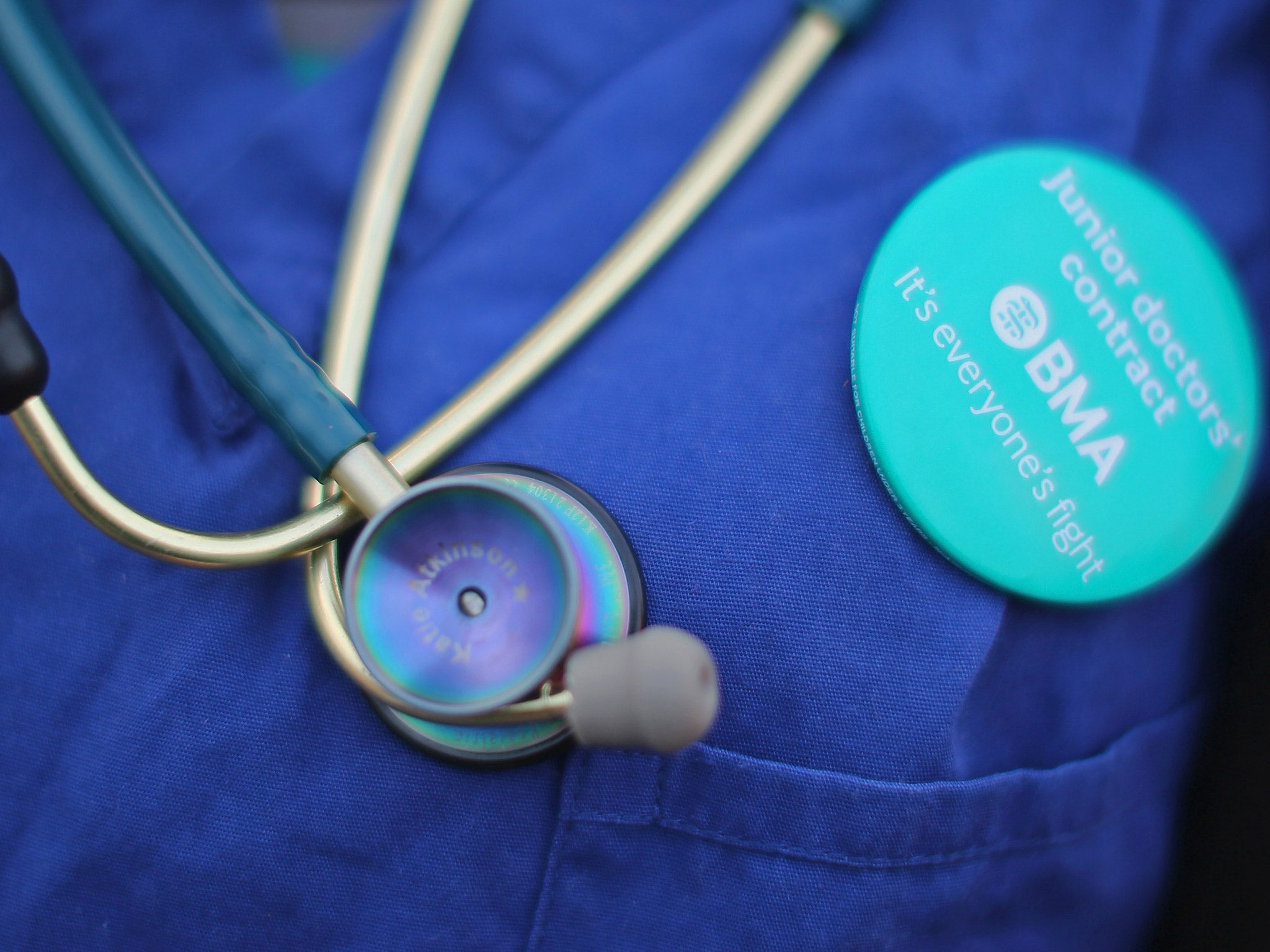 Junior doctors staged their first 24 hour strike last month