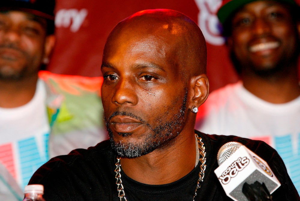 DMX has been hospitalized and is now in recovery.