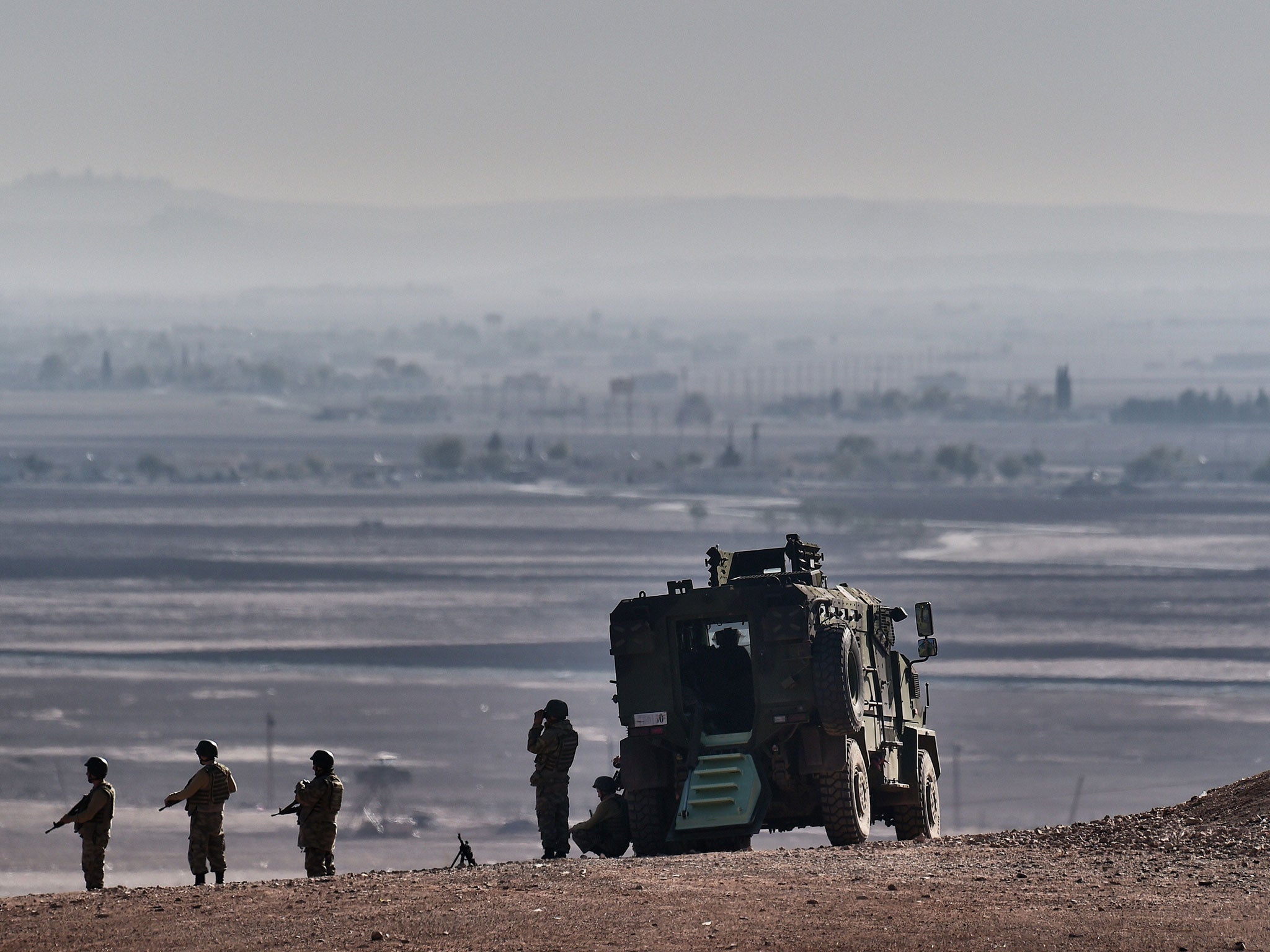 Turkey heavily polices the border with Syria