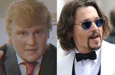 Johnny Depp stars in Donald Trump spoof film
