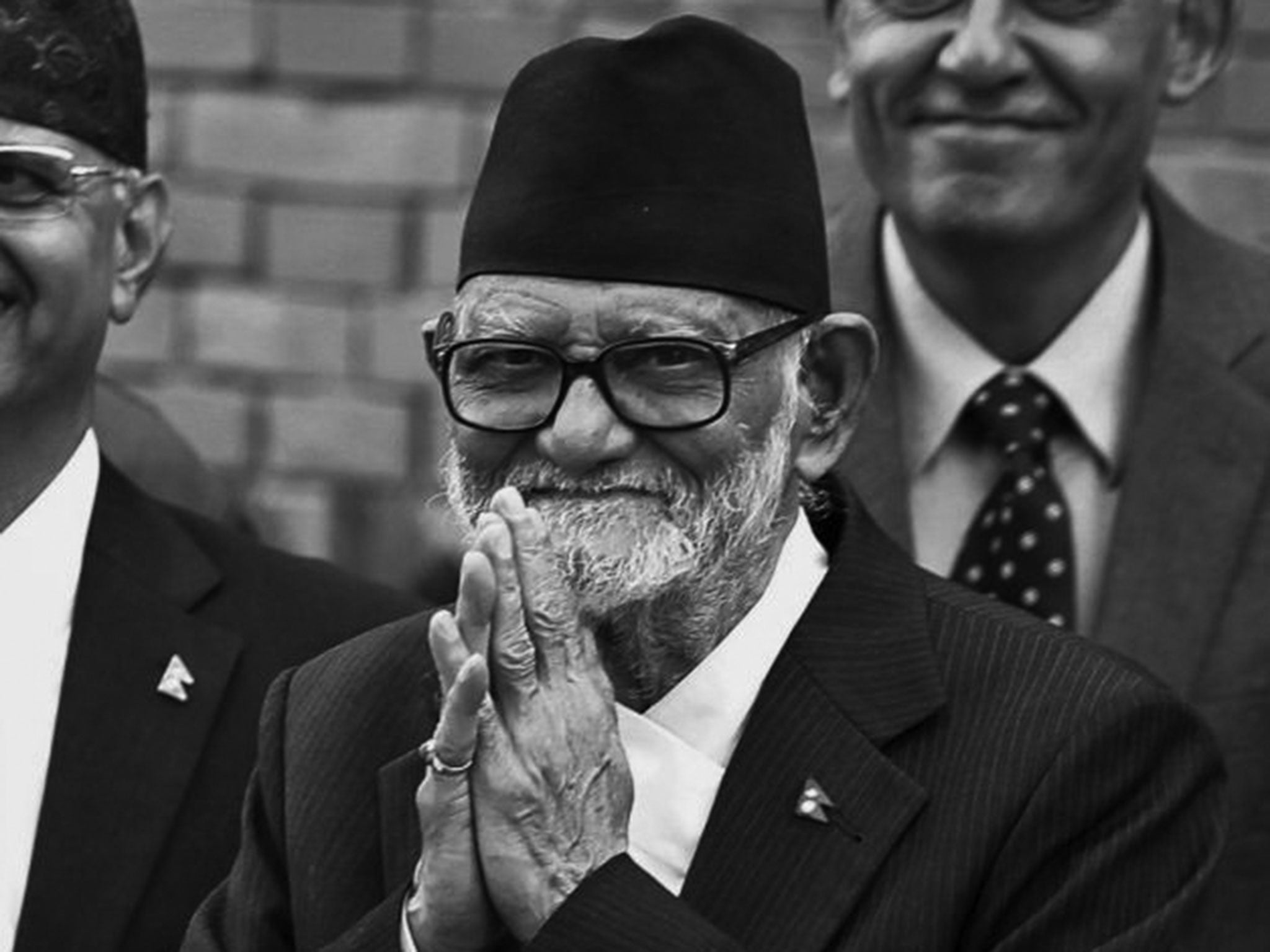 Koirala: he spent 15 years in exile in India because of his opposition to the no-party system