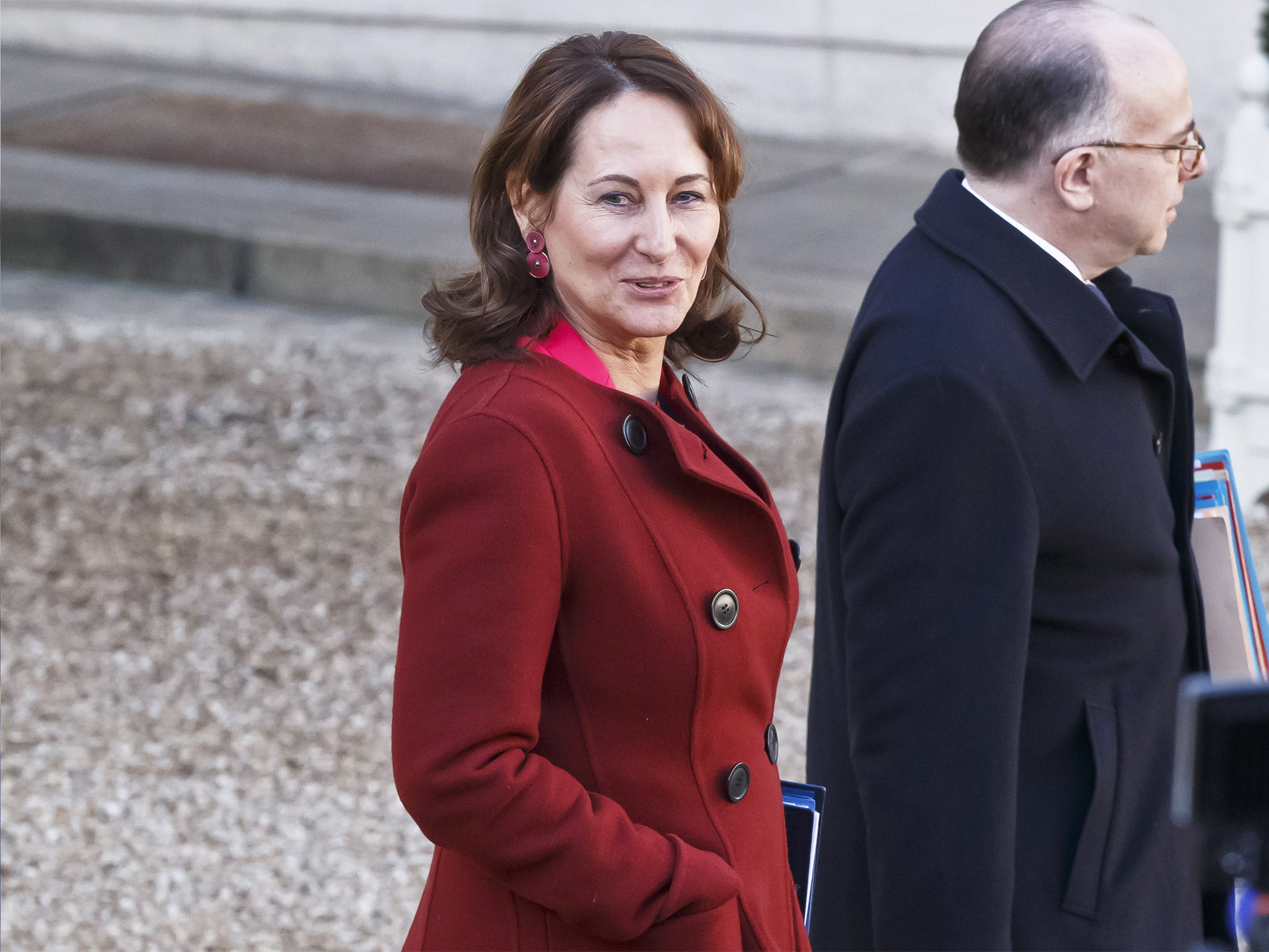 Environment Minister Ségolène Royal at the Élysée Palace