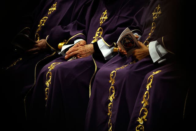 The document explaining how senior clergy members ought to deal with allegations of abuse suggests only victoms or their families should make the decision to report abuse to police