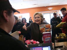 Hillary Clinton spent almost $2,000 at Dunkin’ Donuts last year