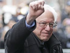Sanders says his revolution 'will echo from Wall Street to Washington'