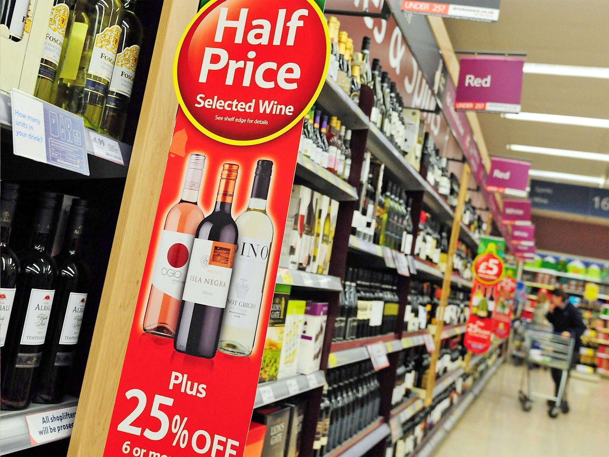 Alcoholic drink prices pushed up overall inflation in July