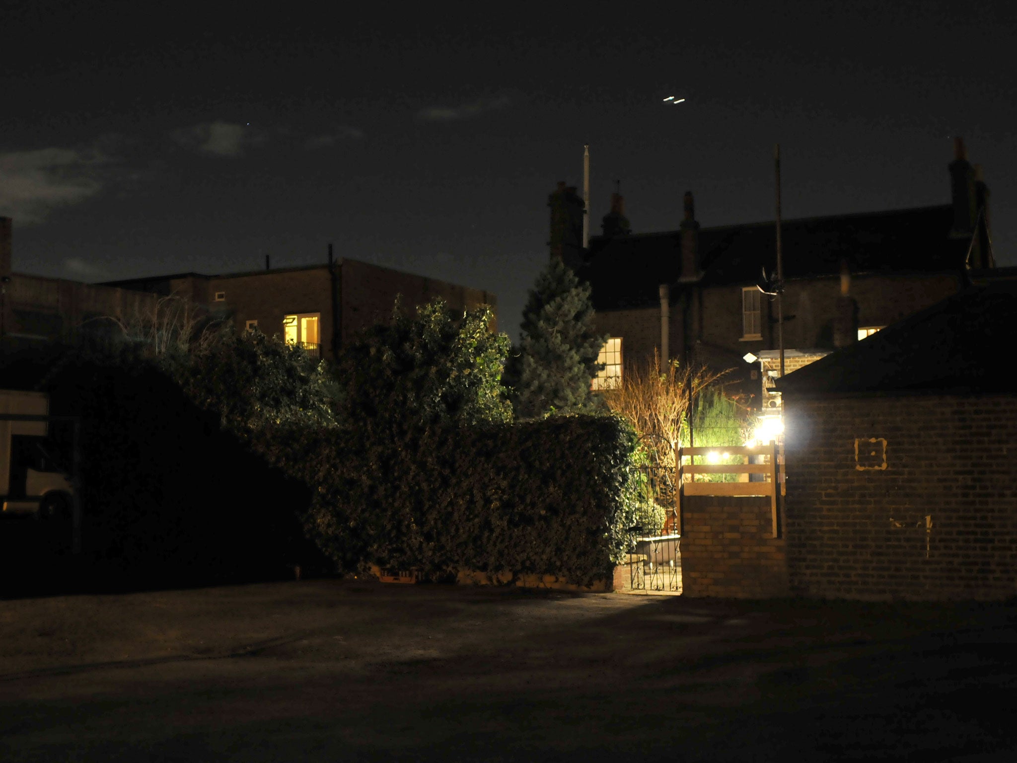 As it is today, the car park behind the Golden Lion in Sydenham where Daniel Morgan was discovered with an axe in his head