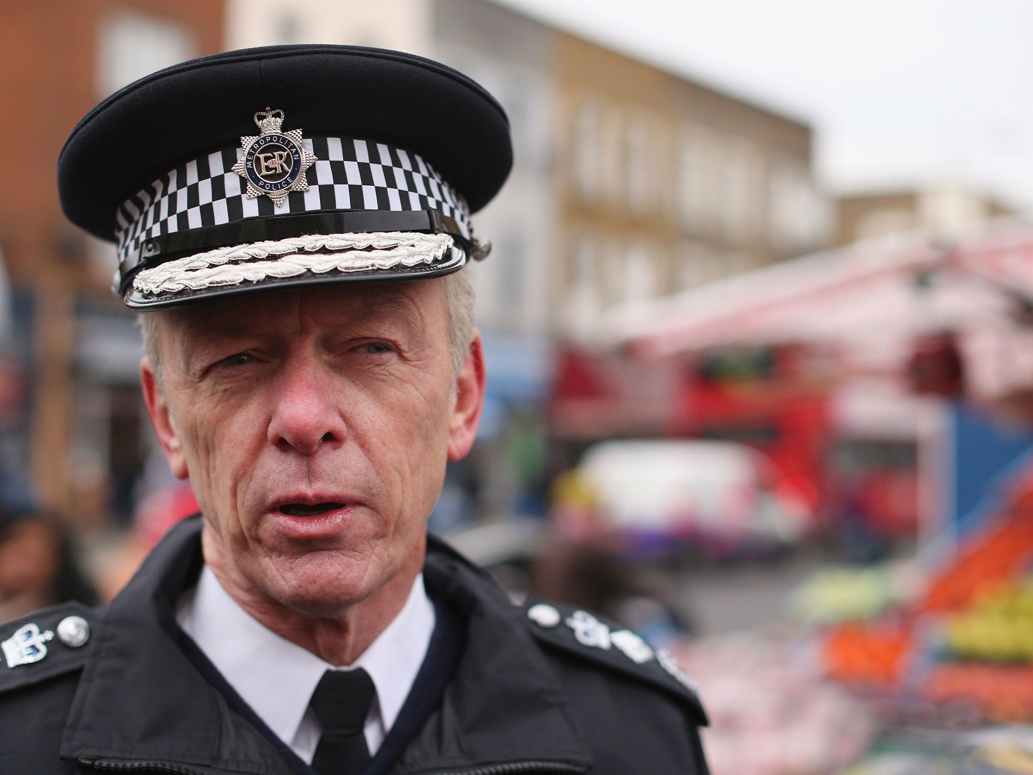 Metropolitan Police Service Commissioner Sir Bernard Hogan-Howe