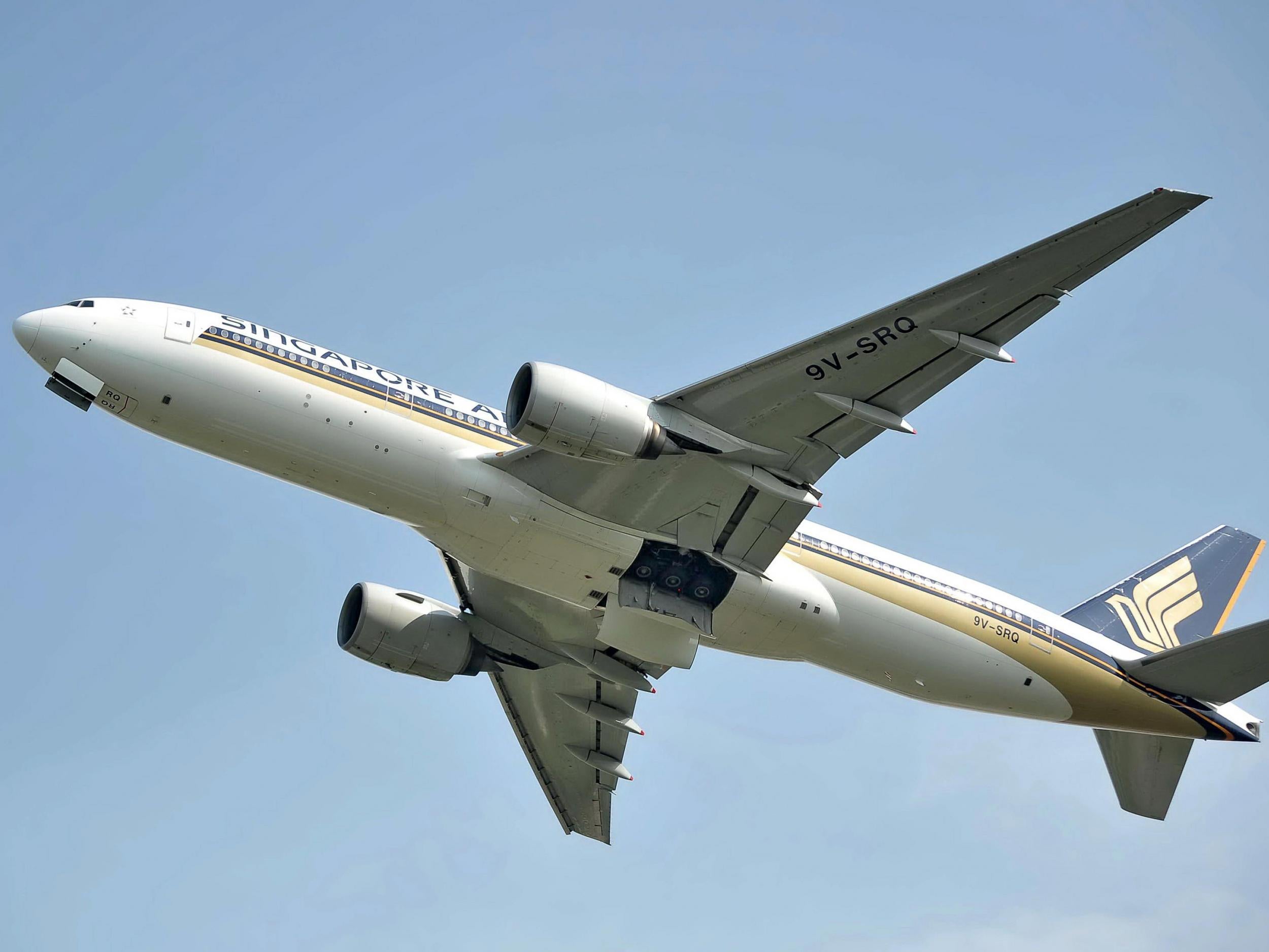 The Singapore Airlines flight had been travelling from New Delhi to Singapore