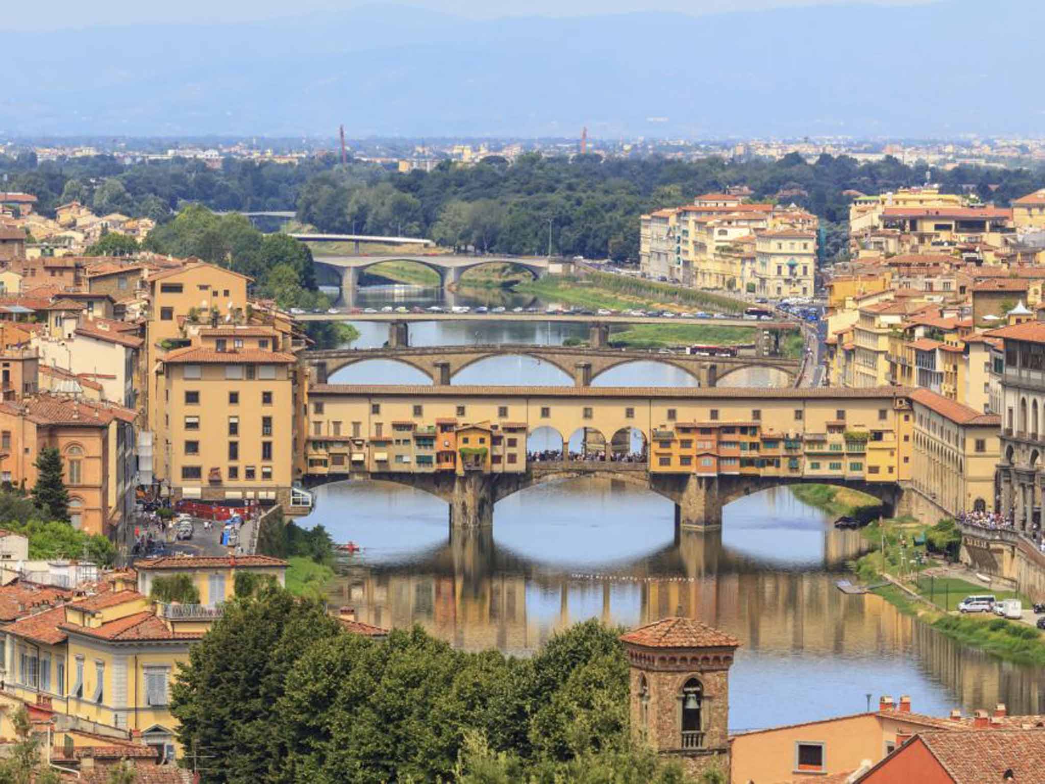 La dolce vita: Tommy was charmed by Florence
